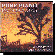 Pure Piano Panoramas Jeff Bjorck album cover